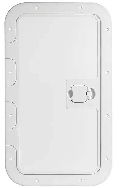 Tarkistusluukku valkoinen 350x600mm - Duell venetarvikkeet - 6053 - 1