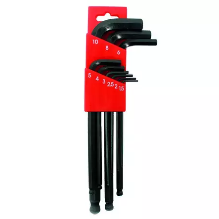 TMV Hex Key Set 9 PCS (1.5=> 10) - Duell MP varaosat ja tarvikkeet - 87343 - 1