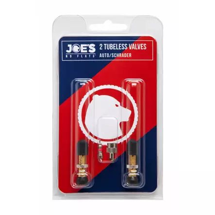 Tubeless autonventtiili JOE´S 2kpl/pkt - Duell polkupyörien varaosat ja tarvikkeet - 128683 - 1
