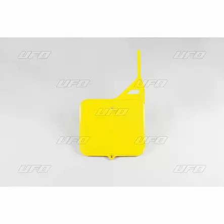 UFO Etunumerokilpi RM125/250 87-95 Keltainen 101 - Duell MP varaosat ja tarvikkeet - 48113 - 1