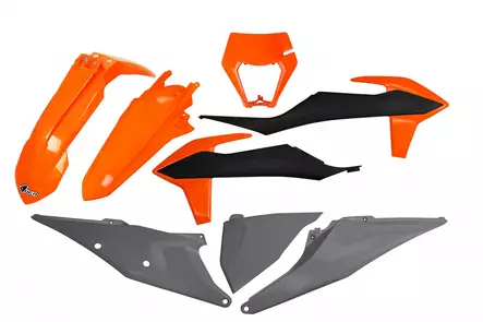 UFO Muovisarja 6-osainen original 2021 999X KTM EXC/EXC-F 125-500 20- - Duell MP varaosat ja tarvikkeet - 47433 - 1