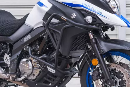 Yakk EXP Radiator guard Suzuki DL650 V-Strom XT (17-) black - Duell MP varaosat ja tarvikkeet - 99423 - 1