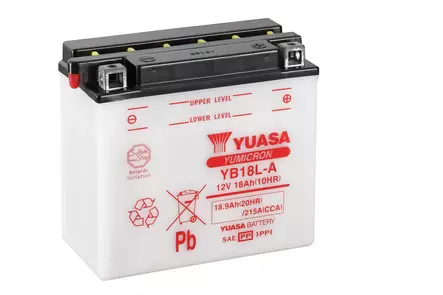 Yuasa akku YB18L-A (cp) Happopatruuna mukana (2) - Duell muut varaosat ja tarvikkeet - 131233 - 1