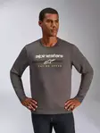 Alpinestars Fleece Bettern Crew Charcoal, L - Duell ajovarusteet - 35363 - 1