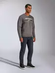 Alpinestars Fleece Bettern Crew Charcoal, L - Duell ajovarusteet - 35363 - 1