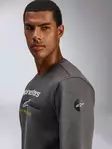 Alpinestars Fleece Bettern Crew Charcoal, L - Duell ajovarusteet - 35363 - 1
