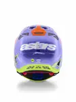 Alpinestars Kypärä S-M10 JL R01 Lila/Fluo Pinkki/Fluo Keltainen, M - Duell ajovarusteet - 36233 - 1