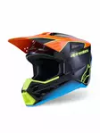 Alpinestars Kypärä S-M3 Fray Musta/Oranssi/Fluo Keltainen M - Duell ajovarusteet - 36853 - 1