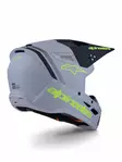 Alpinestars Kypärä S-M3 Radium Harmaa/Musta/Fluo Keltainen, M - Duell ajovarusteet - 36453 - 1
