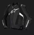 Alpinestars Nahkatakki Missile v3 Musta/Valkoinen, 58 - Duell ajovarusteet - 40123 - 1