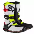 Alpinestars Saapas Tech T Valko/Puna/Fl kelta/Musta 40,5 (7) - Duell ajovarusteet - 39523 - 1
