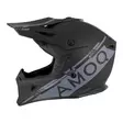 AMOQ Meteor V2 Kypärä Musta/Harmaa, XL - Duell ajovarusteet - 52523 - 1