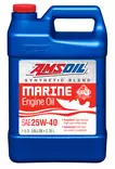 Amsoil 25W-40 Synthetic-Blend Marine Engine Oil 3.78L - Duell öljyt ja muut nesteet - 62363 - 1
