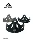APEX AT300 Peak and Screws gunmetal matt - Duell ajovarusteet - 32213 - 1