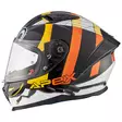 APEX Kypärä FI100 Bee kiiltävä musta JNR YS 51-52 cm - Duell ajovarusteet - 33023 - 1