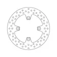 Brembo Serie Oro jarrulevy - Duell MP varaosat ja tarvikkeet - 121803 - 1