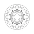 Brembo Serie Oro jarrulevy - Duell MP varaosat ja tarvikkeet - 121933 - 1