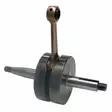 Forte Kampiakseli (12mm) Tunturi 3- / 4-v. / Puch VS50 KX3 KX4 VZ50 K3X K4X - Duell mopojen varaosat ja tarvikkeet - 115483 - 1