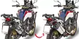 Givi putkisivutelineet Rapid release CRF1000L Africa Twin (16 - Duell MP varaosat ja tarvikkeet - 102513 - 1