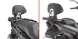 Givi Spec. Backrest Qj Motor Fort 350 (2024) - Duell MP varaosat ja tarvikkeet - 101173 - 1