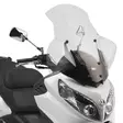 Givi Specific screen transparent 74 x 64 cm (H x W) Maxsym 400 (11-15) - Duell MP varaosat ja tarvikkeet - 100673 - 1