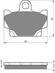 GOLDFREN Jarrupalat 113 Ceramic Carbon S3 - Duell MP varaosat ja tarvikkeet - 68013 - 1