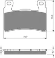 GOLDFREN Jarrupalat 279 Ceramic Carbon S3 - Duell MP varaosat ja tarvikkeet - 67183 - 1