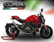 GPR Ducati Monster 1200 S/R 2014/16 EC-Approv. slip-on exhaust Powercone Evo - Duell MP varaosat ja tarvikkeet - 110193 - 1