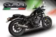 GPR Honda Cmx 500 Rebel 2018/20 e4 EC-Approv. slip-on exhaust Powercone Evo - Duell MP varaosat ja tarvikkeet - 109883 - 1