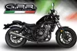 GPR Honda Cmx 500 Rebel 2018/20 e4 EC-Approv. slip-on exhaust Powercone Evo - Duell MP varaosat ja tarvikkeet - 109883 - 1