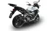 GPR Honda Crossrunner 800 2017/20 e4 EC-Approv. slip-on exhaust Furore Evo4 Ner - Duell MP varaosat ja tarvikkeet - 111073 - 1