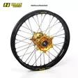 Haan wheel SX&SXF&EXC MODELS 95-16 17-5,00 BLACK RIM/GOLD HUB - Duell MP varaosat ja tarvikkeet - 63863 - 1