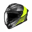 HJC Kypärä C71 Morix Musta/Fluo Keltainen MC3HSF, S - Duell ajovarusteet - 55843 - 1