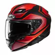 HJC Kypärä F71 Idle MC1SF Punainen/Musta S - Duell ajovarusteet - 56173 - 1