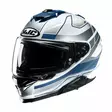 HJC Kypärä i71 Irox MC2 Valkoinen/Harmaa M - Duell ajovarusteet - 56573 - 1