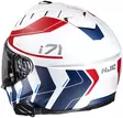 HJC Kypärä i71 Simo Valkoinen/Sininen MC21SF S 55-56cm - Duell ajovarusteet - 56303 - 1
