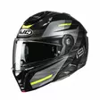 HJC Kypärä i91 Dusk Musta/Harmaa/Fluo Keltainen MC3H, S - Duell ajovarusteet - 56103 - 1