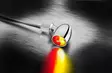 Kellermann Atto® DF LED mini indicator 3 in 1 chrome w/ clear glass - Duell MP varaosat ja tarvikkeet - 131503 - 1