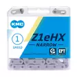 Ketju 1-v KMC Z1eHX Narrow EPT Silver 1/2 x 3/32" 112L - Duell polkupyörien varaosat ja tarvikkeet - 8273 - 1
