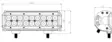 Kinwons Led Kaukovalopaneeli 10-30V 54W Combo - Duell ATV varaosat ja tarvikkeet - 138673 - 1