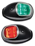 Kulkuvalopari LED Evoled - musta ABS - Duell venetarvikkeet - 7113 - 1