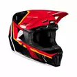 Leatt Kypärä+Ajolasit Moto 7.5 XL 61-62cm Punainen V26 - Duell ajovarusteet - 45753 - 1