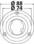 Osculati clever kansiruuvike FUEL 38mm - Duell venetarvikkeet - 5833 - 1