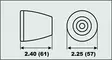 Perf metals anodi Johnson/Evinrude ETEC-G2 - Duell venetarvikkeet - 135713 - 1