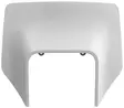 Polisport Headlight mask Husqvarna TE/FE (17-19) white (10) - Duell MP varaosat ja tarvikkeet - 131753 - 1