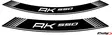 Puig Kit 8 Rim Strips Kymco Ak550 C/Silver - Duell MP varaosat ja tarvikkeet - 90523 - 1