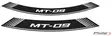 Puig Kit 8 Rim Strips Mt-09 C/Silver - Duell MP varaosat ja tarvikkeet - 90443 - 1