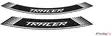 Puig Kit 8 Rim Strips Tracer C/White - Duell MP varaosat ja tarvikkeet - 90953 - 1