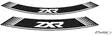 Puig Kit 8 Rim Strips Zxr C/White - Duell MP varaosat ja tarvikkeet - 90583 - 1