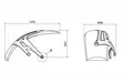 Puig Rear Hugger Bmw R1200R/Rs 15'-18' C/Matt Black - Duell MP varaosat ja tarvikkeet - 91933 - 1